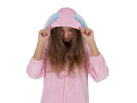 Кигуруми Розовый кролик - купить в интернет-магазине kgrm.ru