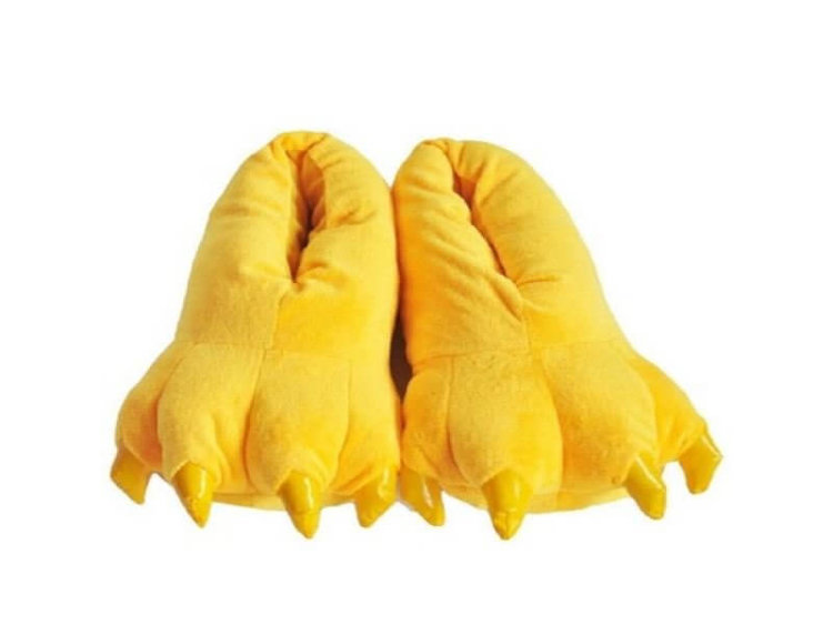 Тапочки кигуруми желтые - купить в интернет-магазине kgrm.ru