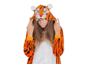 Кигуруми Тигр на молнии - купить в интернет-магазине kgrm.ru